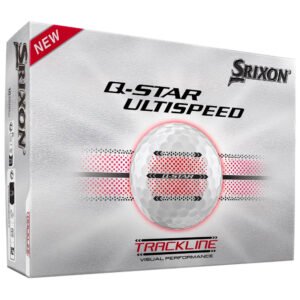 Balles Srixon Q Star Ultispeed Trackline (x12)